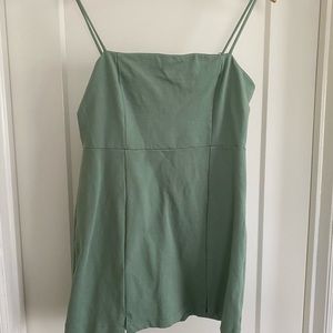 Green Mini Dress